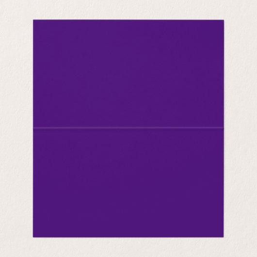 Moderne elegante Script Violet Falted Business Car Visitenkarten (Innenseite Aufgefaltet)