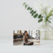 Moderne Elegante Signatur Mit Monogramm Visitenkarte (Stehend Vorderseite)