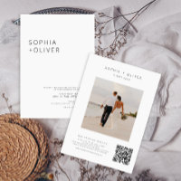 Moderne elegante Silver Gray All-in-One Hochzeit I