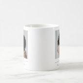 Moderne Elegante Sisters Foto Script Typografy Kaffeetasse (Mittel)