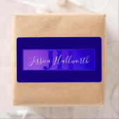 Moderne elegante Skriptbezeichnung & Monogram Ombr (Insitu)