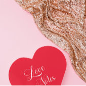 Moderne, elegante Skripte - Personalisierte Rote L Notizblock