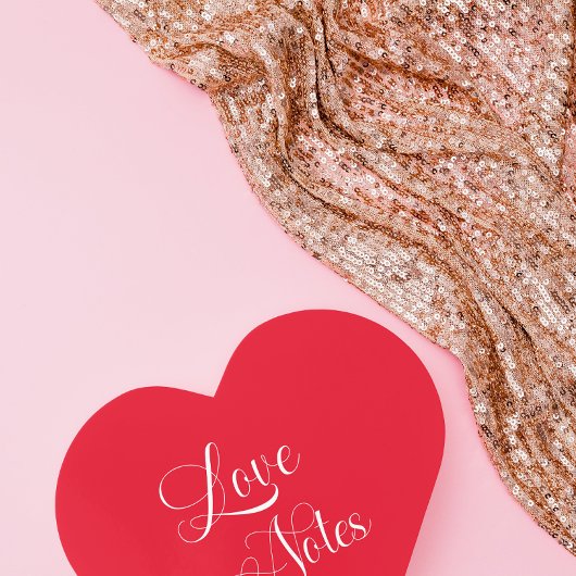 Moderne, elegante Skripte - Personalisierte Rote L Notizblock