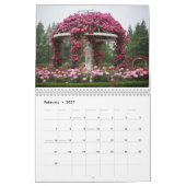 Moderne, elegante Skriptgärten und Parks Kalender (Feb 2027)