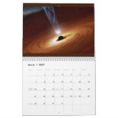 Moderne, elegante Skriptlandschaft 12 Monate Kalender (Mär 2027)