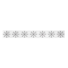 Moderne Elegante Snowflake Weihnachten Einfache We Satinband