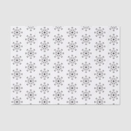 Moderne Elegante Snowflake Weihnachten Einfache We Seidenpapier