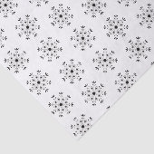 Moderne Elegante Snowflake Weihnachten Einfache We Seidenpapier (Ausschnitt)