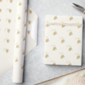 Moderne Elegante Sterne Minimalistischer Weihnacht Geschenkpapier