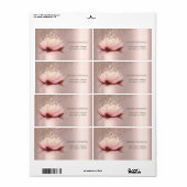 Moderne Elegante Stilvolle Rose (Vorne)