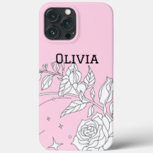 Moderne elegante süße girly einfache Floralien