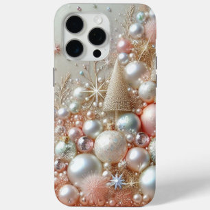 Moderne elegante süße goldene Perlen Valentinstag Case-Mate iPhone Hülle