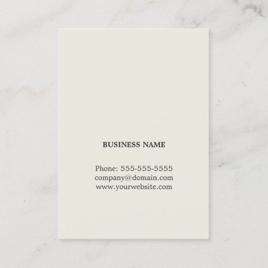 Moderne elegante Textur Grüne Innenarchitektur Des Visitenkarte (Rückseite)