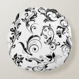 Moderne Elegante Trendige Dekorative Rundes Kissen