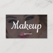 Moderne elegante trendige Vorlagen machen Künstler Visitenkarte (Rückseite)