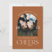 Moderne, elegante Trendtypografie Terra Cotta (Vorderseite)