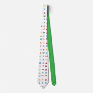 Moderne elegante trendy Global Goals 2030 Necktie Krawatte