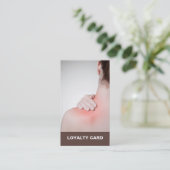 Moderne elegante treuekarte (Stehend Vorderseite)