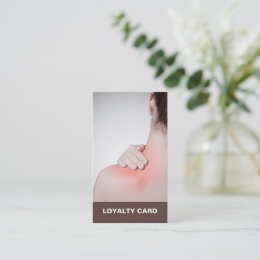 Moderne elegante treuekarte (Stehend Vorderseite)