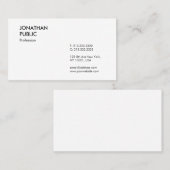 Moderne, elegante und Berufliche Vorlage Visitenkarte (Vorne/Hinten)