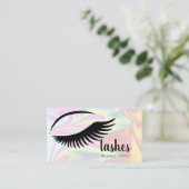 Moderne, elegante und stilvolle Hick-Hologramm-Has Visitenkarte (Stehend Vorderseite)