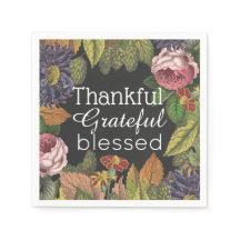 Moderne Elegante Vintage Blume Erntedank