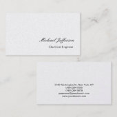 Moderne elegante Visitenkarte für Elektroingenieur (Vorne/Hinten)