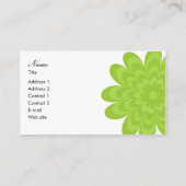 Moderne elegante Visitenkarte-oder Visitenkarte (Rückseite)