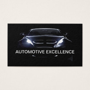 Moderne, elegante Visitenkarten für die Automobilb