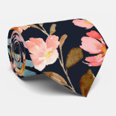 Moderne elegante Wasserfarbe Krawatte (Gerollt)