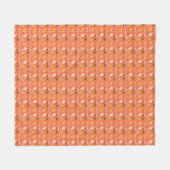 Moderne Elegante Wasserfarben Fleecedecke (Vorderseite (Horizontal))