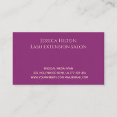 Moderne elegante Wasserfarben-Waschkarte Visitenkarte (Rückseite)