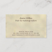 Moderne, elegante Wasserfarbenwaschglätte Visitenkarte (Rückseite)