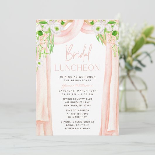 Moderne Elegante Watercolor Frische Pasta machen Einladung (Stehend Vorderseite)