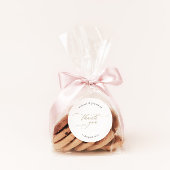 Moderne Elegante Wedding Danke Sticker