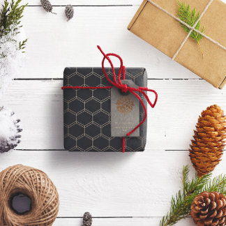 Moderne Elegante Weihnachten im Unternehmen Geschenkanhänger