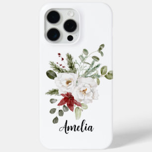Moderne elegante, weiße, grüne Wasserfarbe Case-Mate iPhone Hülle