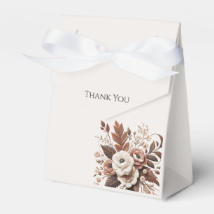 Moderne elegante westliche Landhausblumen Geschenkschachtel