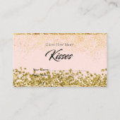 Moderne Elegante Wie viele Kisses Bridal Einladung (Vorderseite)