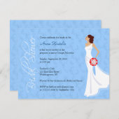 Moderne Eleganz-Brautparty-Einladung Einladung (Vorne/Hinten)