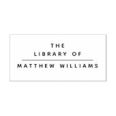 Moderne Eleganz einfach aus der Bibliothek des Buc Permastempel (Design)