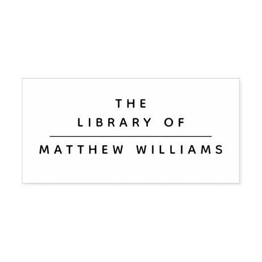 Moderne Eleganz einfach aus der Bibliothek des Buc Permastempel (Design)