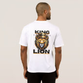 Moderne Eleganz - King Lion T - Shirt (Schwarz voll)