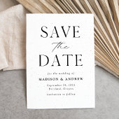 Moderne Eleganz Save The Date