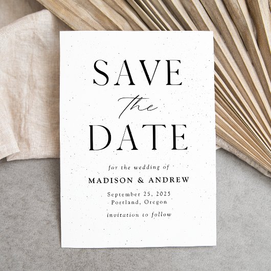 Moderne Eleganz Save The Date