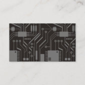Moderne elektrische Leiterplatte Visitenkarte (Rückseite)