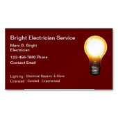 Moderne elektromagnetische Visitenkarten Magnetische Visitenkarte (Vorderseite)