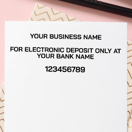 MODERNE ELEKTRONISCHE EINLAGENBANKENANLEIHUNG PERMASTEMPEL