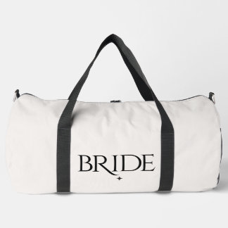 Moderne Elfenbein-Himmels-Braut-Wochenendreise-Tas Duffle Bag