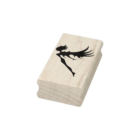 moderne Engelkunst-Briefmarke Gummistempel (Stempel)